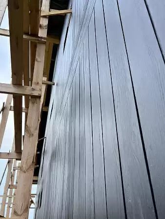 Фиброцементный сайдинг FCSPRO Вуд Клик, 3000x190x10 мм, F50 (Темный минерал) Фиброцементный сайдинг FCSPRO Вуд Клик, 3000x190x10 мм, F50 (Темный минерал)