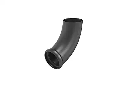 Отвод трубы декорированный D100 Aquasystem PU Matt, RAL 7024 графит