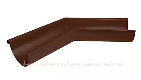 Угол желоба наружный 135° D150 Aquasystem Pural Matt, RAL 8017 коричневый