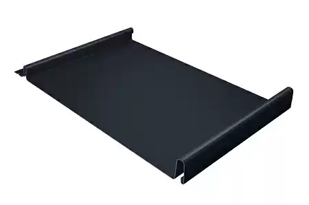 Кликфальц Гранд Лайн / Grand Line, Satin Matt 0.5, цвет RAL 7024 (мокрый асфальт)