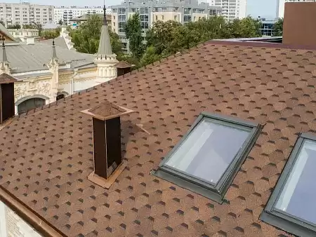 Гибкая черепица Shinglas Ультра самба, янтарь, 3 м2/упак