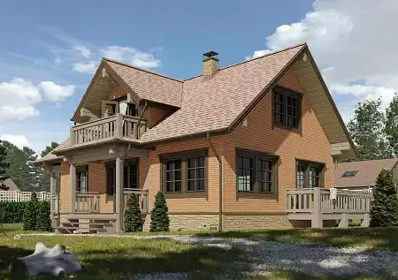Фасадные панели Docke Premium Flemish, 1095x420 мм, темно-коричневый