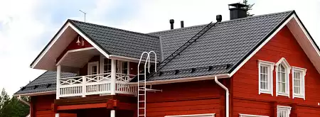 Металлочерепица Weckman / Векман Marette (тип 4) 0,5 мм, Pural 50 мкм, RR32 (коричневый), склад