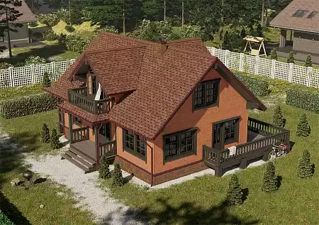 Ламинированная битумная черепица Docke Dragon STANDARD, Светло-коричневый, 2,38 м2/уп