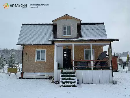 Монтаж сайдинга Grand Line в д. Снетково