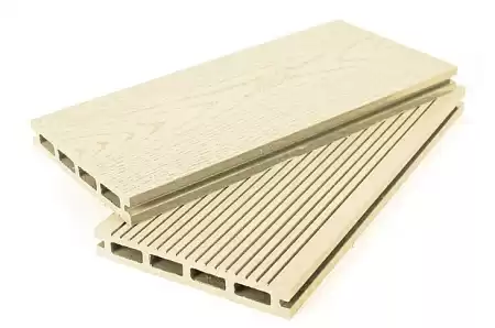 Террасная доска Grand Line 4000x140x22 мм, слоновая кость