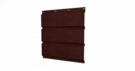Софит металлический с полной перфорацией Grand Line / Гранд Лайн, Print elite 0.45, цвет Choco Wood (Шоколадное дерево)