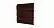 Софит металлический с полной перфорацией Grand Line / Гранд Лайн, Print elite 0.45, цвет Choco Wood (Шоколадное дерево)