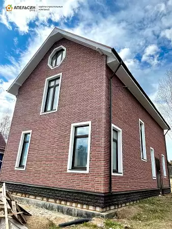 Монтаж фасадных панелей Альта Профиль Кирпич Рижский