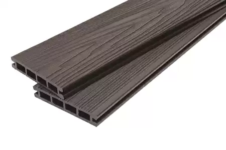 Террасная доска из МПК, 4000x140x25 мм, вельвет, венге