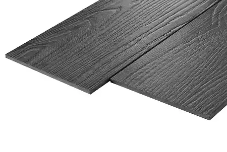 Фиброцементный сайдинг FCSPRO Декор Вуд Классик 3000x190x10 мм (Лиственница горная антрацит)