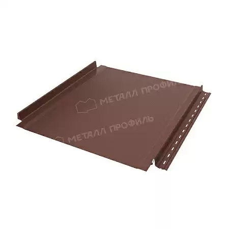 Фальцевая панель Металл Профиль FASTCLICK PURETAN 0.5, коричневый шоколад RAL8017