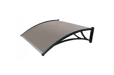 Защитные козырьки STOPrain Fakro из поликарбоната, 120х93х28, бронзовый