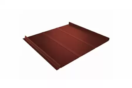 Кликфальц Line Гранд Лайн / Grand Line, Satin 0.5, цвет RAL 8004 (терракота)