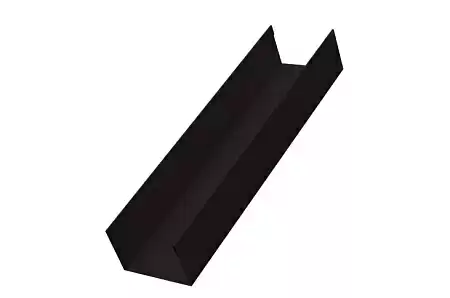 Стойка жалюзи Grand Line Milan,Tokyo, 0,5 GreenCoat Pural Matt, RR 33 черный (RAL 9005 черный)