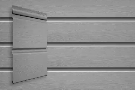 Сайдинг Grand Line Classic Standart виниловый, Double-брус, 3.00*0.290 м, серый