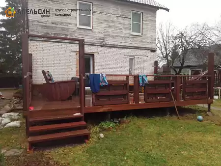 Монтаж фасада и кровли в СНТ Полиграфист