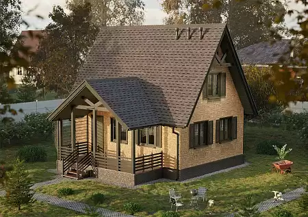 Ламинированная битумная черепица Docke Dragon LUX, Изюм, 2,38 м2/уп
