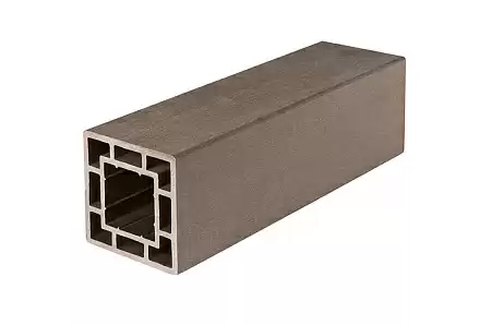 Столб ДПК / опорный профиль (пустотелый) CM Railing, 3000х120х120 мм, MERBAU (мербау)