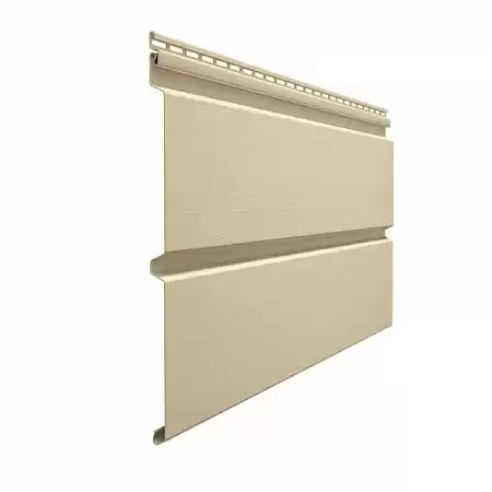Сайдинг Docke Premium D6S брус, 3.60*0.30 м, крем-брюле