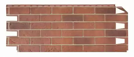 Фасадные панели Vox (Вокс), серия Solid BRICK (под кирпич), цвет Бристоль, 1095х446 мм