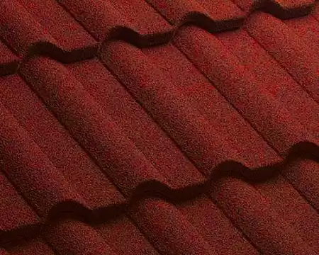 Композитная черепица Gerard Milano, 1215x369мм, spanish red