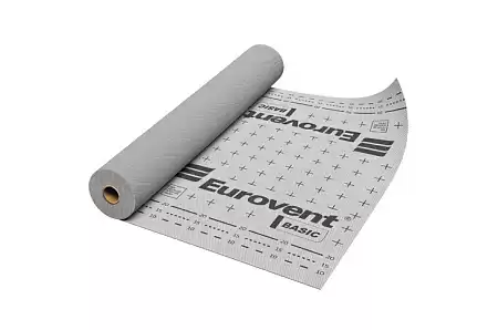 Мембрана супердиффузионная Eurovent BASIC, 100 г/м, 1,5 м x 50 пм