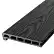 Финишная доска/ступень из ДПК TALVERWOOD 3D фактура дерева, 150х25х3000, антрацит