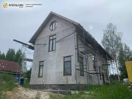Монтаж фасадных панелей Альта Профиль Кирпич Рижский