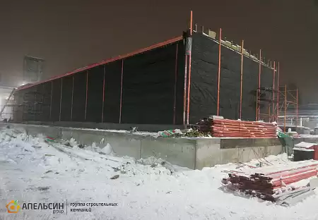 Монтаж фасада металлосайдингом Grand Line в д. Кузьмолово