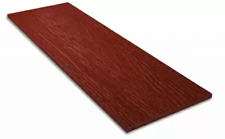 Фиброцементный сайдинг Decover, 3600х190 мм, Bordo (Ral 3009 оксидно-красный)