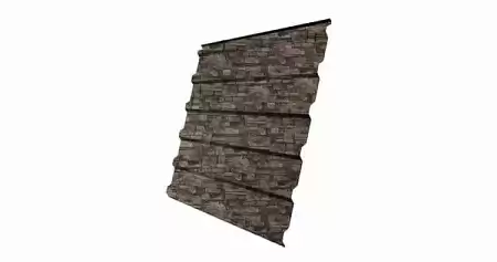 Профнастил С20R Гранд Лайн / Grand Line 0,45 Print elite Zn 140, цвет Fine Stone (Камень)