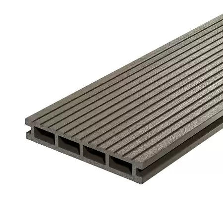 Террасная доска Decking Urban, 3000x150x24 мм, венге (Темный орех)