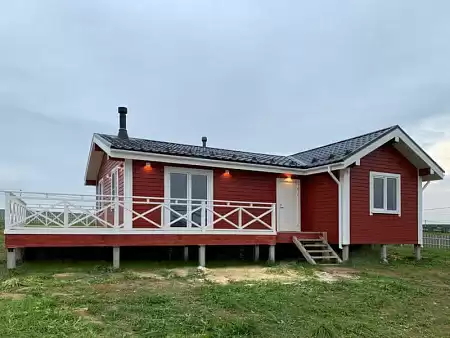 Металлочерепица Гранд Лайн / Grand Line, коллекция Kamea, 0,5 Satin Zn 140, цвет RAL 7024 (мокрый асфальт)