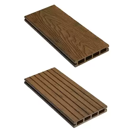 Террасная доска CM Decking Robust ДПК (пустотелая), 3000x140x25 мм, TEAK (тик)