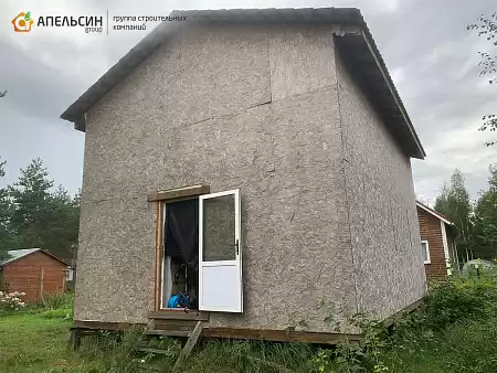 Монтаж сайдинга Grand Line + водосток Grand Line СНТ Родничковое  Монтаж сайдинга Grand Line + водосток Grand Line СНТ Родничковое