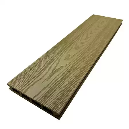 Террасная доска из МПК 140х22х6000, бежевый