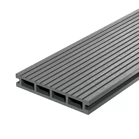 Террасная доска Decking Urban, 3000x150x24 мм, серый (Дымчатый дуб)