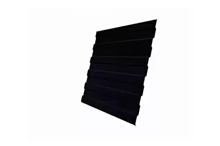 Профнастил С8A Grand Line 0.5 Velur X, RAL 9005 черный янтарь
