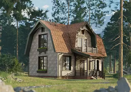 Ламинированная битумная черепица Docke Dragon STANDARD, Светло-коричневый, 2,38 м2/уп
