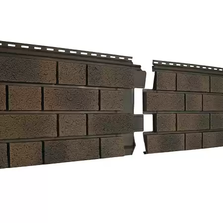 Фасадные панели Ю-Пласт Стоун Хаус S-Lock Клинкер Балтик, 1950х292 мм, магма Фасадные панели Ю-Пласт Стоун Хаус S-Lock Клинкер Балтик, 1950х292 мм, магма