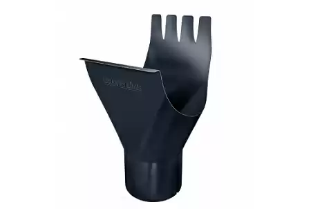 Воронка желоба 150/100 мм Гранд Лайн Grand Line PU, цвет Ral 7024 (мокрый асфальт) Воронка желоба 150/100 мм Гранд Лайн Grand Line PU, цвет Ral 7024 (мокрый асфальт)