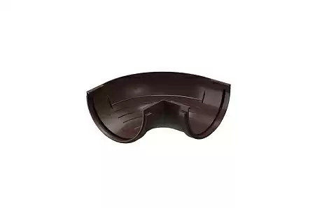 Угловой элемент внешний 90° Docke Standard, RAL 8019 темно-коричневый