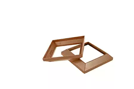 Юбка столба UnoDeck, 100x100 мм, орех