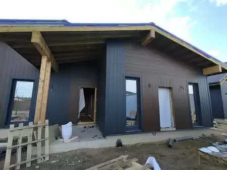Фиброцементный сайдинг FCS Click Wood, 3000x190x10 мм, F19