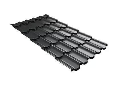 Волновой профиль Grand Line Kvinta plus 3D, 0,5 GreenCoat Pural BT Matt, Zn 275, RR2H3 (RAL 7016 антрацитово-серый) Волновой профиль Grand Line Kvinta plus 3D, 0,5 GreenCoat Pural BT Matt, Zn 275, RR2H3 (RAL 7016 антрацитово-серый)