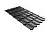 Волновой профиль Grand Line Kvinta plus 3D, 0,5 GreenCoat Pural BT Matt, Zn 275, RR2H3 (RAL 7016 антрацитово-серый) Волновой профиль Grand Line Kvinta plus 3D, 0,5 GreenCoat Pural BT Matt, Zn 275, RR2H3 (RAL 7016 антрацитово-серый)
