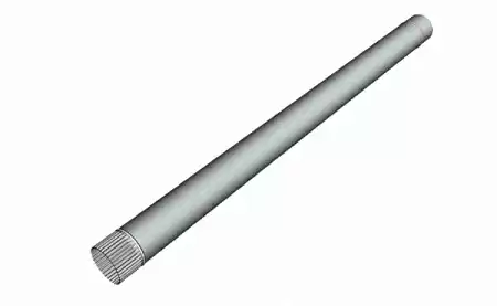Труба D216 мм промышленная, длина 1250 мм, Zn