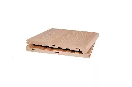 Ступень POLIVAN SIGARAJA, 2900x320x20/27 мм, 3D фактура дерева, песок