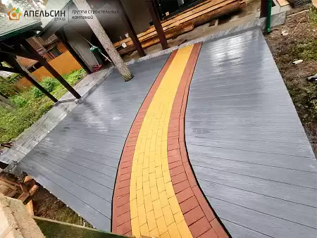 Монтаж террасной доски TalverWood г.п. Вырица